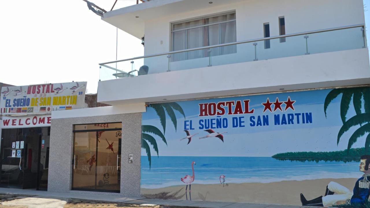 Hostal El Sueno De San Martin Паракас Екстериор снимка